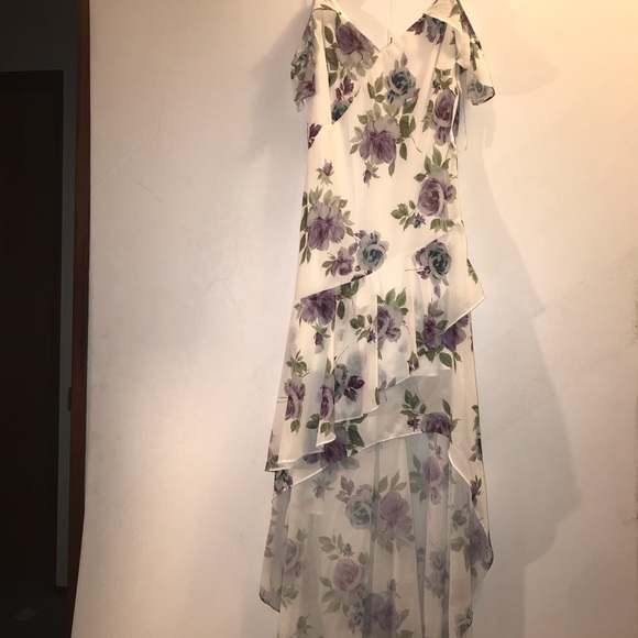 🌸Le Chateau Floral Chiffon Gown